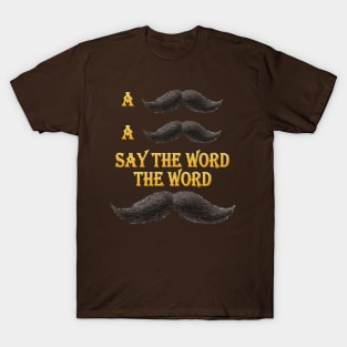 The Mustache Song T-Shirt